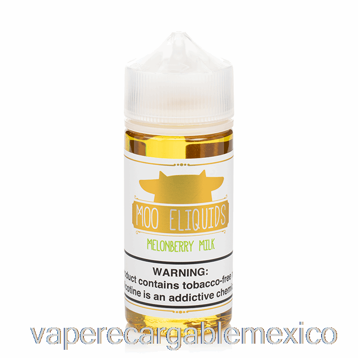 Vape Recargable Leche De Melón - E-líquidos Moo - 100ml 6mg